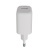 Hálózati töltő, USB-A + USB-C, 12W, AVAX "CH312W Speedy", fehér