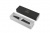 Töltőtoll, ezüst színű klip, matt fekete színű tolltest, PARKER "Royal Urban Twist"